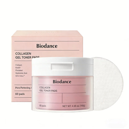 Collagen Fade Fine Lines Pad Brightening Skin Tone Improve Facial Toner Firming Pore Moisturizing Skincare Products
