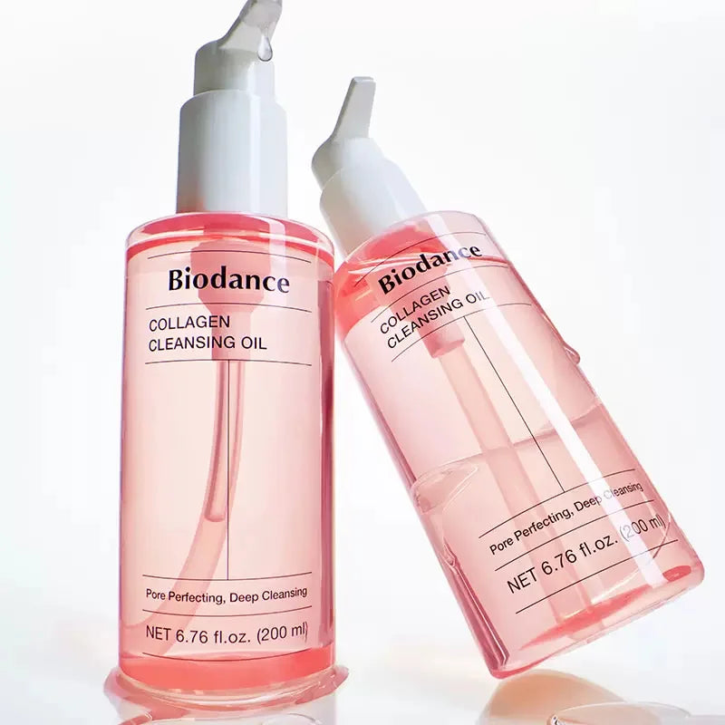 New  Facial Cleansing Products Collagen Makeup Remover Oil 200Ml Repairing Facial Cleanser 150Ml Gentle Clean Refreshing