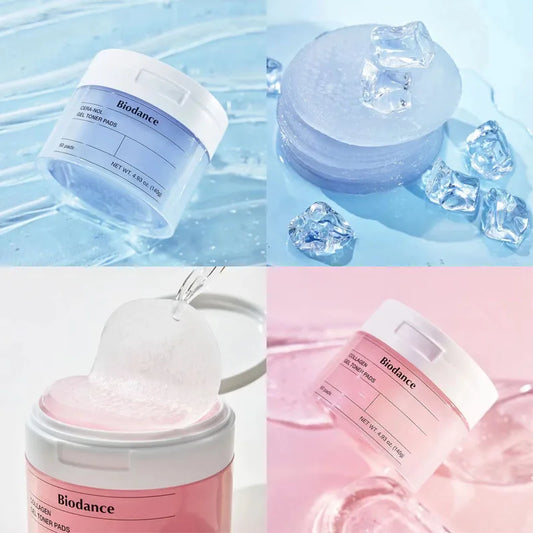 Collagen Fade Fine Lines Pad Brightening Skin Tone Improve Facial Toner Firming Pore Moisturizing Skincare Products